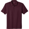 Custom Port Authority EZPerformance Pique Polo. Maroon