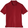 Custom Port Authority City Stretch Polo Garnet Red