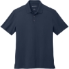 Custom Port Authority City Stretch Flat Knit Polo River Blue Navy