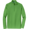 Custom Port Authority Pinpoint Mesh 1/2-Zip. Treetop Green