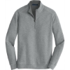Custom Port Authority Interlock 1/4-Zip. Med He Gy/ChHe