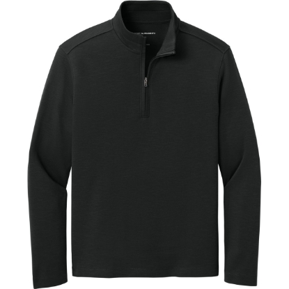 Custom Port Authority Breakwater 1/4-Zip Pullover Deep Black