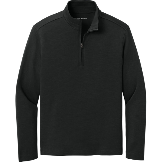 Custom Port Authority Breakwater 1/4-Zip Pullover Deep Black