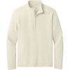 Custom Port Authority Breakwater 1/4-Zip Pullover Parchment White