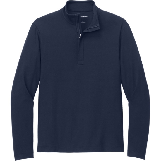 Custom Port Authority Fairway Stretch 1/4-Zip River Blue Navy