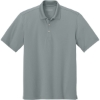 Custom Port Authority Dry Zone Stain-Release Grid Polo Light Sterling Gray