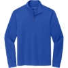 Custom Port Authority C-FREE Snag-Proof 1/4-Zip True Royal Blue