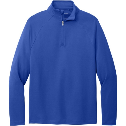 Custom Port Authority C-FREE Cypress 1/4-Zip True Royal Blue