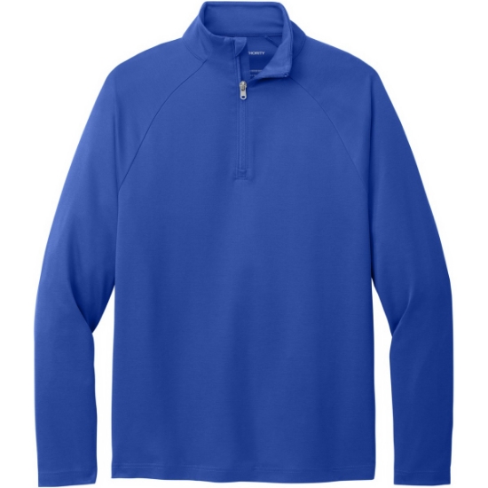 Custom Port Authority C-FREE Cypress 1/4-Zip True Royal Blue
