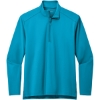 Custom Port Authority C-FREE Double Knit 1/4-Zip Parcel Blue