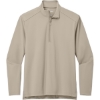 Custom Port Authority C-FREE Double Knit 1/4-Zip Sahara Tan