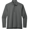 Custom Port Authority C-FREE Double Knit 1/4-Zip SmokeGrey