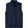 Custom Port Authority C-FREE Double Knit 1/4-Zip Vest True Navy Blue