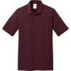 Custom Port & Co Core Blend Pique Polo. Athletic Marn