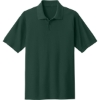 Custom Port & Co Core Blend Pique Polo. Dark Green