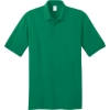 Custom Port & Co Core Blend Jersey Knit Polo. Kelly Green