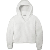 Custom Port Authority Womens Cozy Fleece Hoodie. Marshmallow White