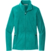 Custom Port Authority Womens Accord Microfleece Jacket Teal Blue