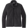 Custom Port Authority Womens Ultra Warm Brushed Fleece Jacket. Graphite Gray/Deep Black