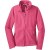 Custom Port Authority Womens Value Fleece Jacket. Pink Blossom