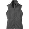 Custom Port Authority Womens Value Fleece Vest. Iron Grey