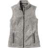 Custom Port Authority Womens Sweater Fleece Vest Grey Heather
