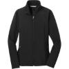Custom Port Authority Womens Core Soft Shell Jacket. Black