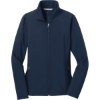 Custom Port Authority Womens Core Soft Shell Jacket. Dress Blue Navy