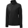 Custom Port Authority Womens Welded Soft Shell Jacket. Black