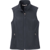 Custom Port Authority Womens Core Soft Shell Vest. Batlshp Grey