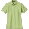 Custom Port Authority Womens Heavyweight Cotton Pique Polo. Pistachio