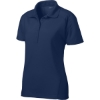 Custom Sport-Tek Womens Dri-Mesh Pro Polo. Navy Blue
