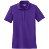Custom Sport-Tek Womens Dry Zone Raglan Accent Polo. Purple