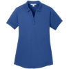 Custom Port Authority Womens Diamond Jacquard Polo. True Blue