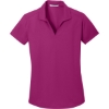 Custom Port Authority Womens Dry Zone Grid Polo. Magenta Purple