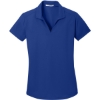 Custom Port Authority Womens Dry Zone Grid Polo. True Royal Blue