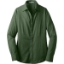 Custom Port Authority Womens Crosshatch Easy Care Shirt. Dk Cactus Grn