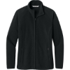 Custom Port Authority Womens C-FREE Raglan Fleece Deep Black