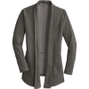 Custom Port Authority Womens Interlock Cardigan. Char He/MH Gry