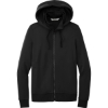Custom Port Authority Womens Smooth Fleece Hooded Jacket Deep Black