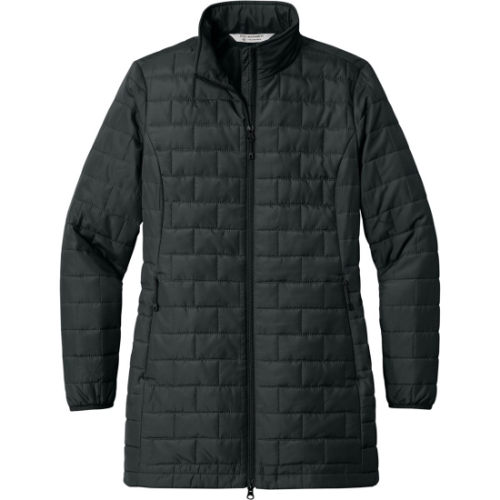 Custom Port Authority Womens C-FREE Brick Jacket Deep Black