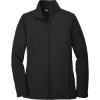 Custom Port Authority Womens Collective Soft Shell Jacket. Deep Black
