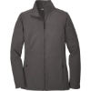 Custom Port Authority Womens Collective Soft Shell Jacket. Graphite Gray