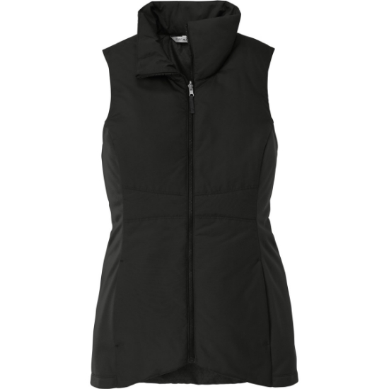 Custom Port Authority Womens Collective Insulated Vest. Deep Black