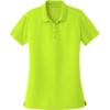 Custom Port Authority Womens Dry Zone UV Micro-Mesh Polo. Safety Yellow