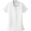 Custom Port Authority Womens Dry Zone UV Micro-Mesh Polo. White