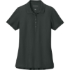 Custom Port Authority Womens Wearever Signature Pique Polo GreySmoke