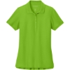 Custom Port Authority Womens Wearever Signature Pique Polo Lime Green