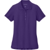 Custom Port Authority Womens Wearever Signature Pique Polo Prism Purple