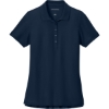 Custom Port Authority Womens Wearever Signature Pique Polo River Blue Navy